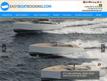 Tablet Screenshot of easyboatbooking.com